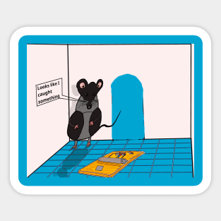 RAT TRAPS PEOPLE Sticker